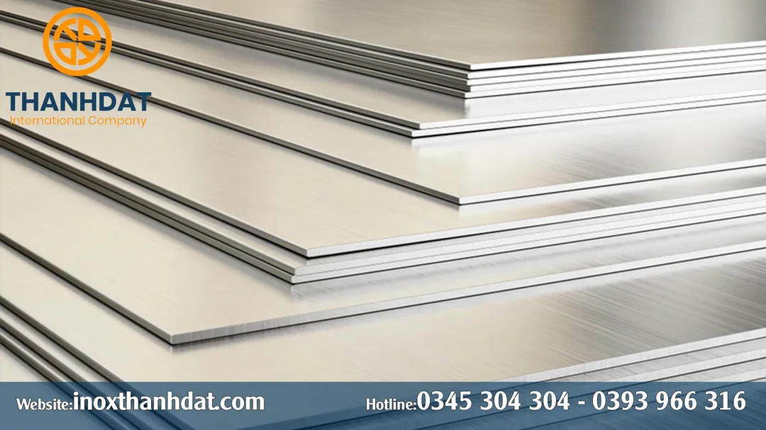 Bảng minh họa quy đổi trọng lượng riêng inox 304