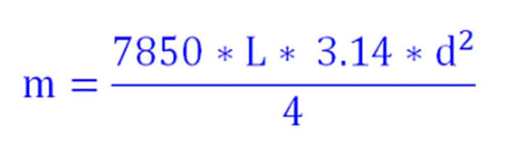 Công Thức Tính Trọng Lượng Thép V Chuẩn