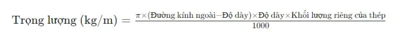 tra trọng lượng thép ống - hình minh họa 3