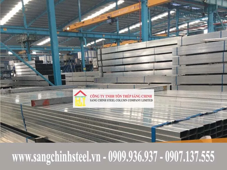 trọng lượng riêng thép hộp hòa phát