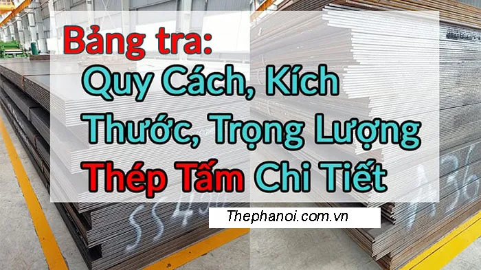 trọng lượng thép tấm - hình minh họa 2
